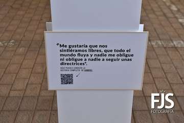 Exposición sobre la diversidad sexual en el Mercado Municipal/Francisco Javier Santana.